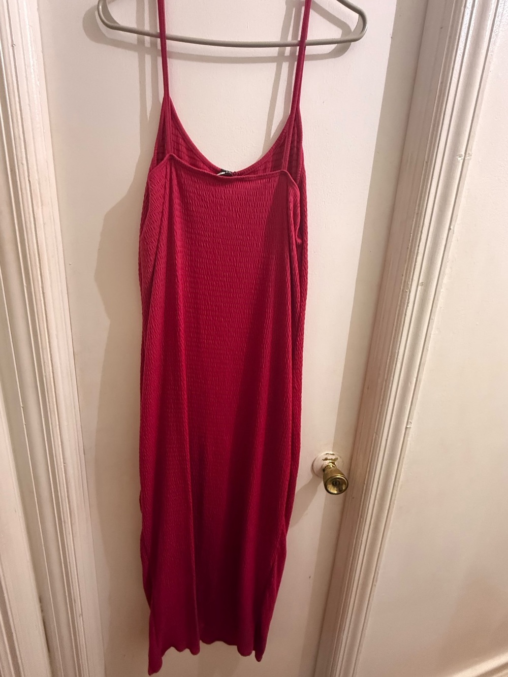 Fashion Nova Fuchsia Pink Bodycon Maxi Dress - Size-3X - Picture 7 of 7